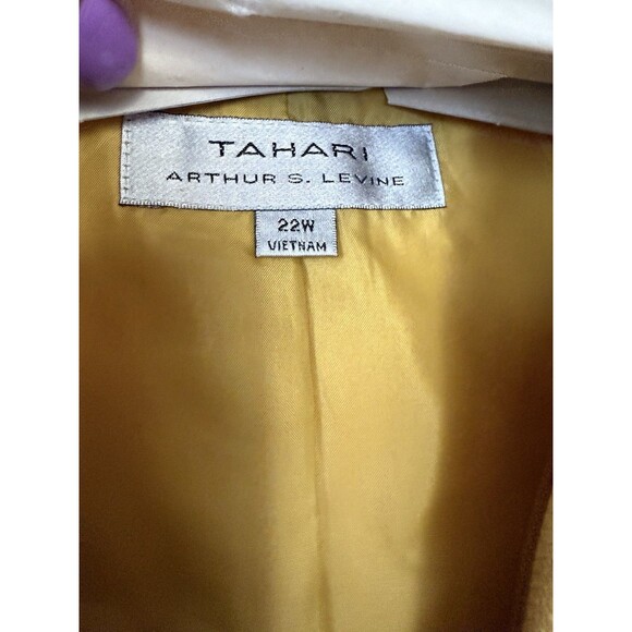Tahari Arthur S. Levine Pants and Jacket 2pc Women’s Suit Size 24W Office Wear - Picture 6 of 11